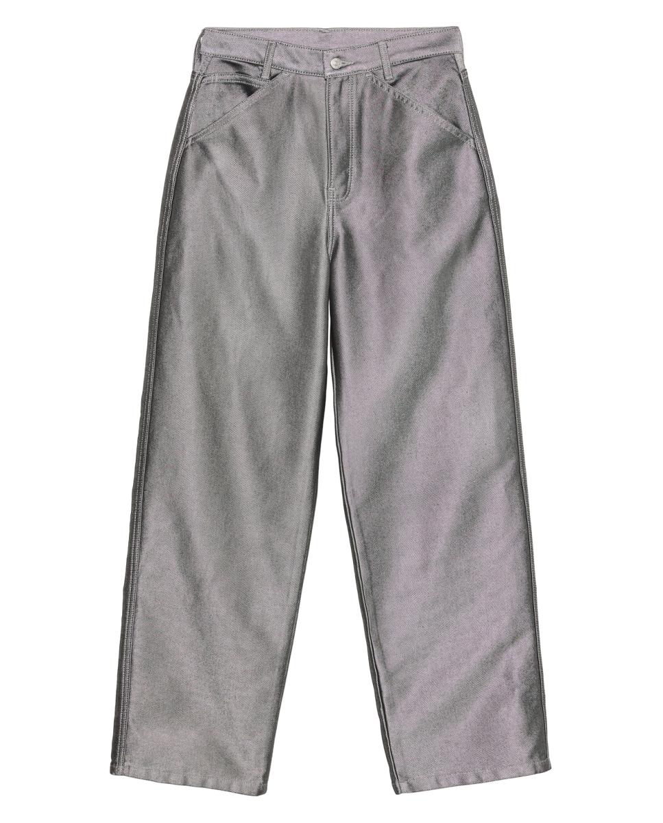 Jeans Barrel Fit Cinzento-7