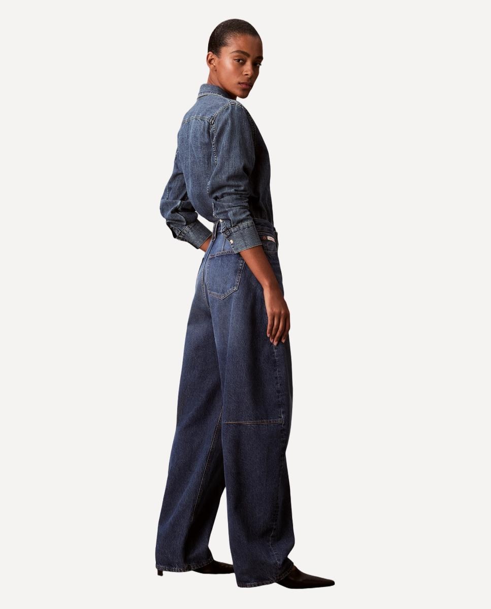 Jeans Barrel Fit Extremo Azul-5