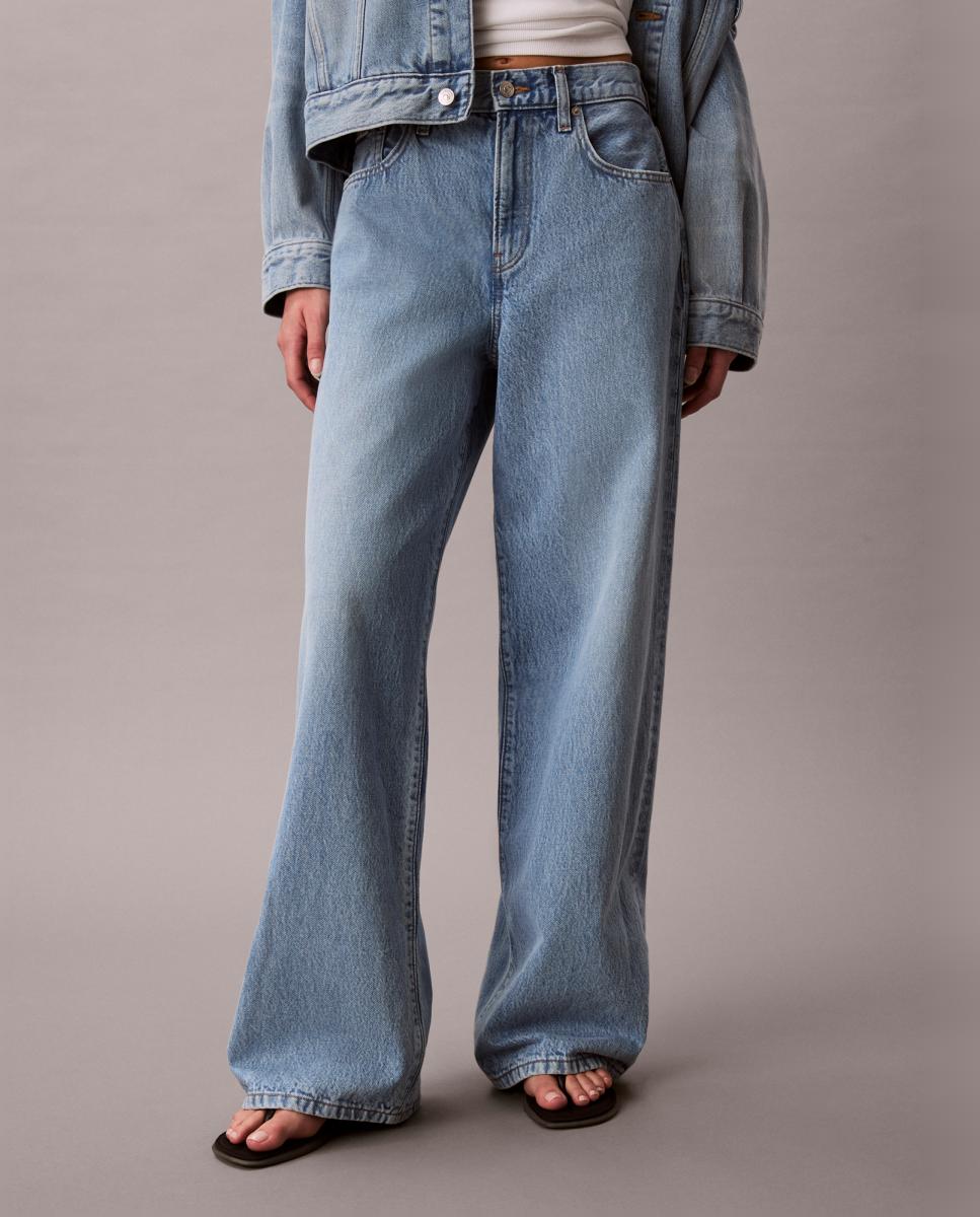 Imagem 0 de Jeans de Perna Larga