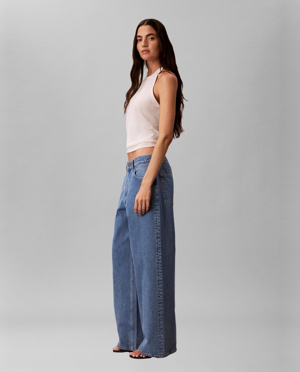 Jeans Baggy Fit Azul-4