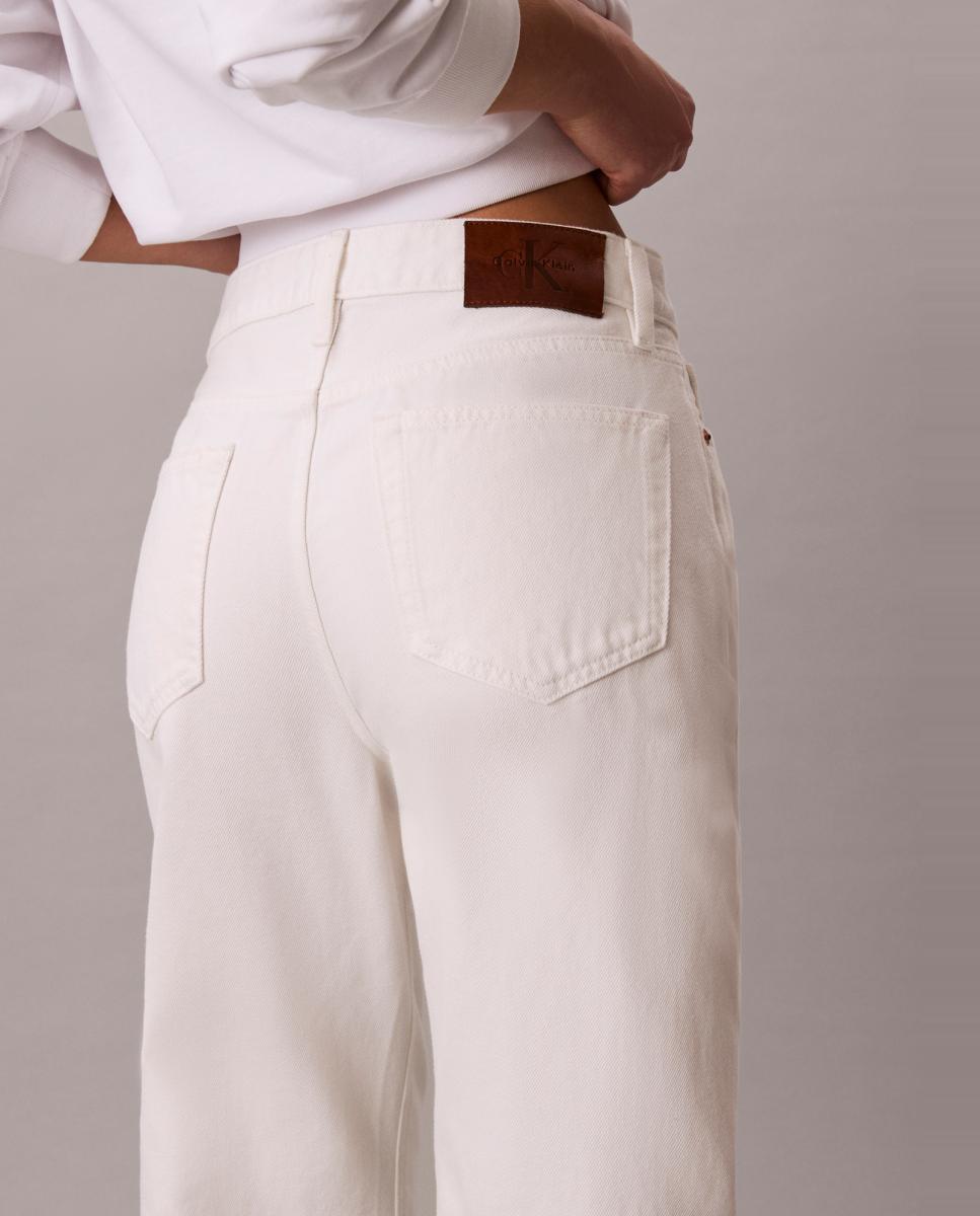 Jeans 90s Straight Branco-6