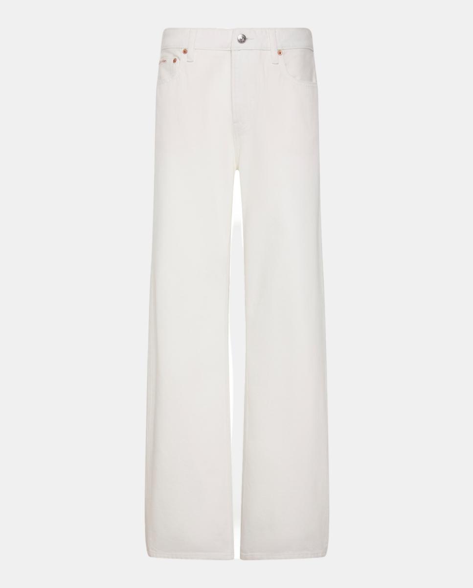 Jeans 90s Straight Branco-7
