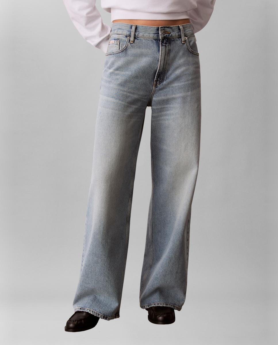 Jeans Straight Fit Azul-2