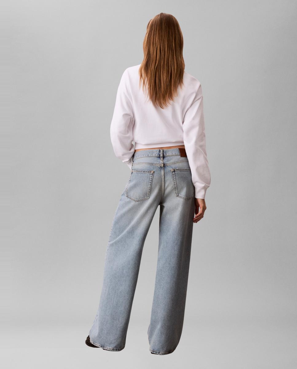 Jeans Straight Fit Azul-3