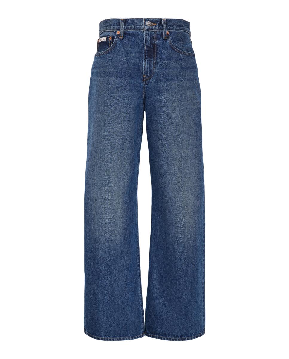 Jeans Wide Leg Azul-6