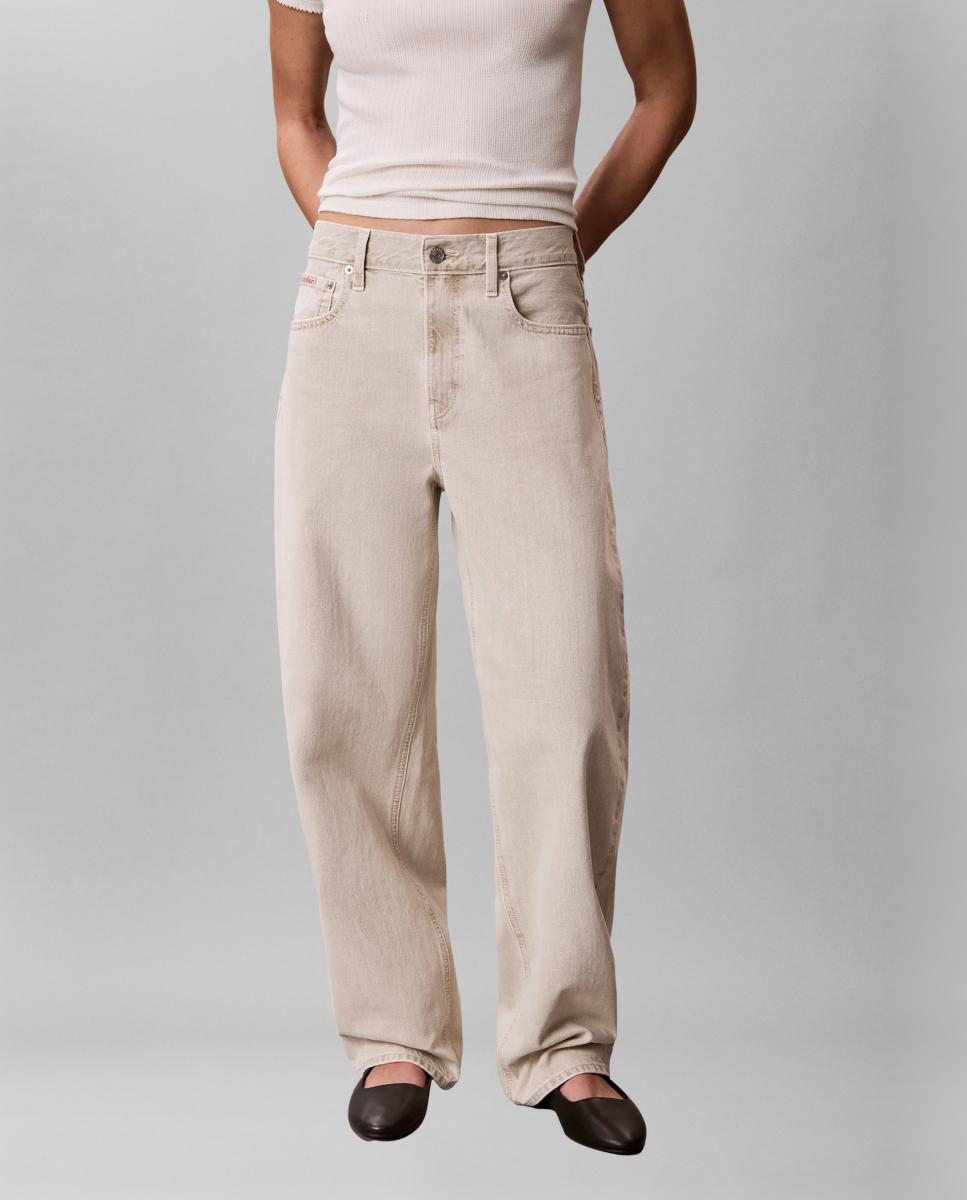Calvin Klein Jeans - Vaquero mujer Barrel Fit.