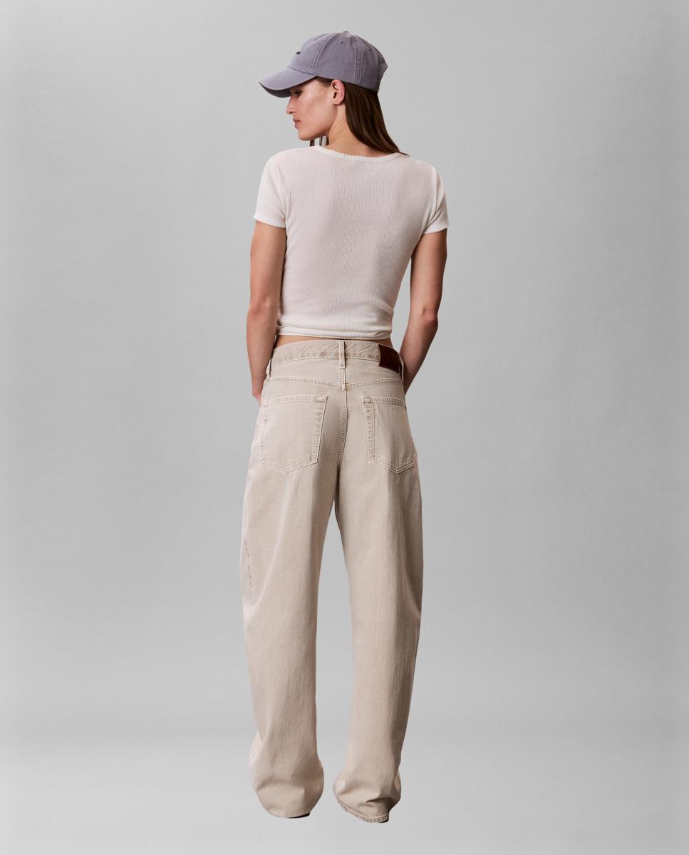 Jeans Barrel Fit Cru-2
