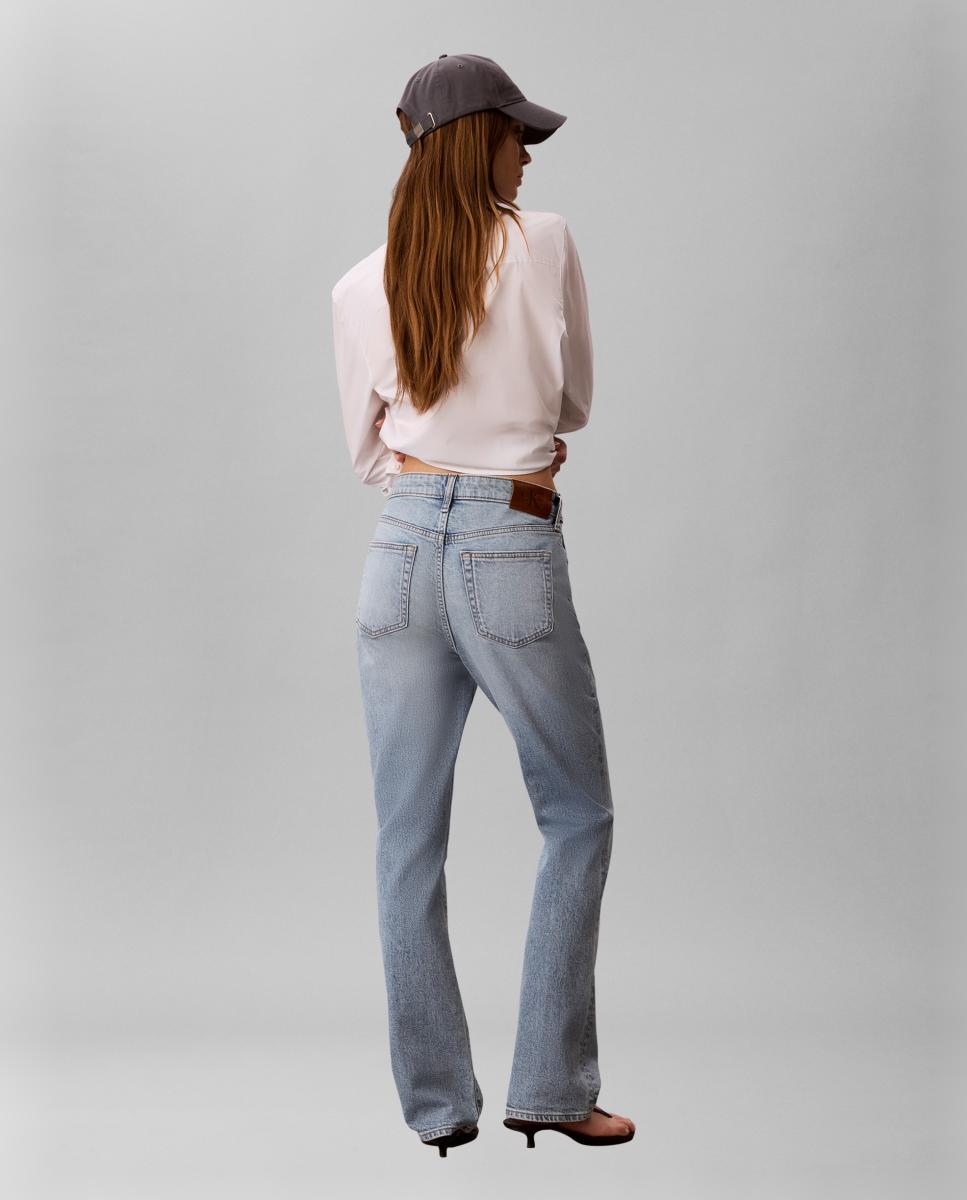 Jeans Skinny Fit Bootcut Azul-claro-2