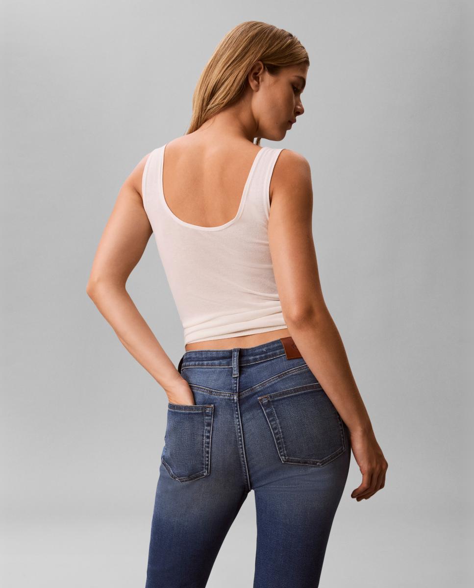 Jeans Skinny Fit Azul-3