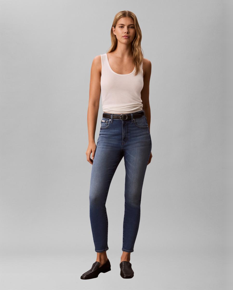 Jeans Skinny Fit Azul-4