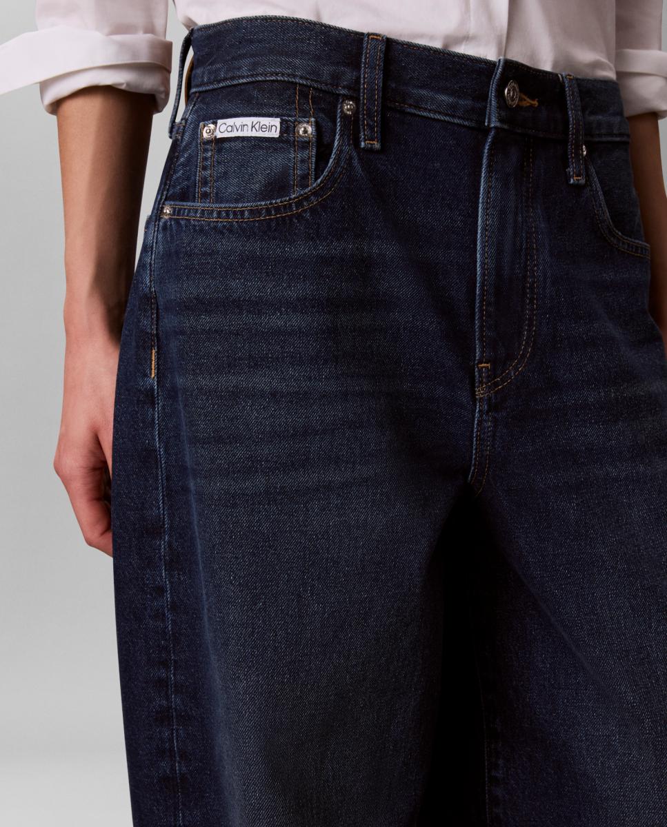 Jeans Relaxed Wide Leg Azul-4