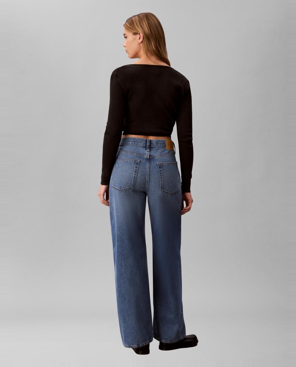 Jeans Baggy Relaxed Azul-3