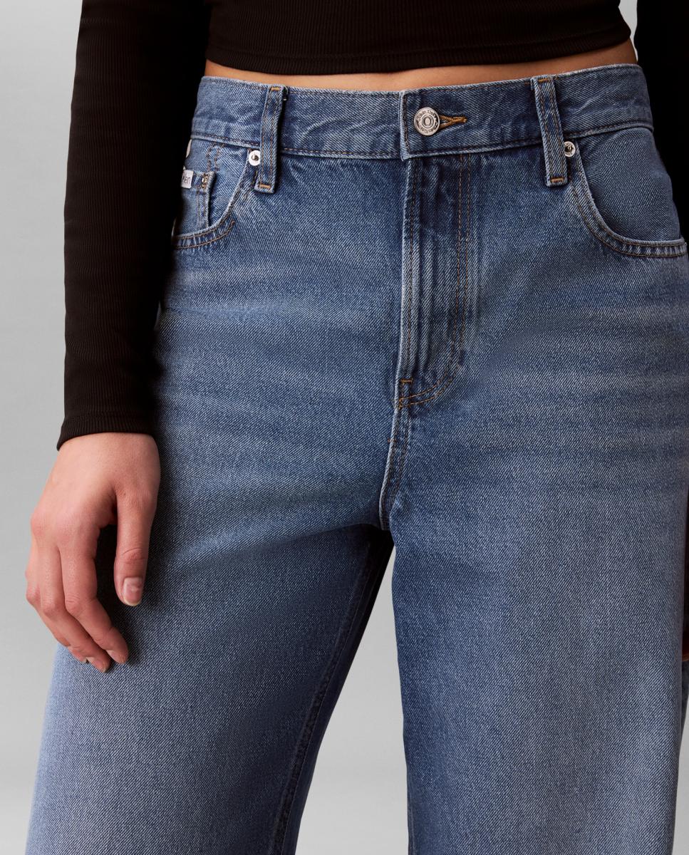 Jeans Baggy Relaxed Azul-4