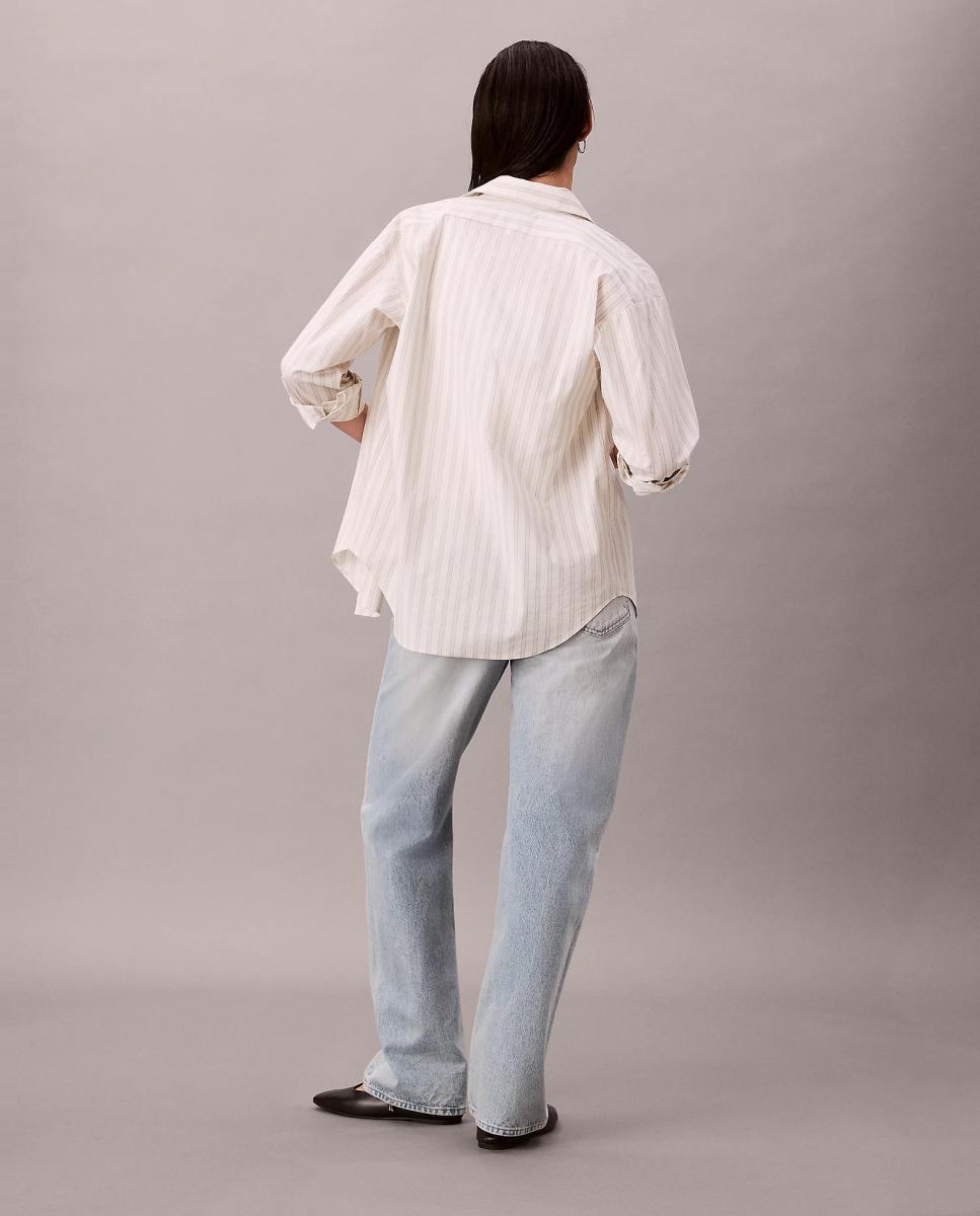 Vaquero de mujer 90s recto - Calvin Klein Jeans - Azul claro Azul claro-2