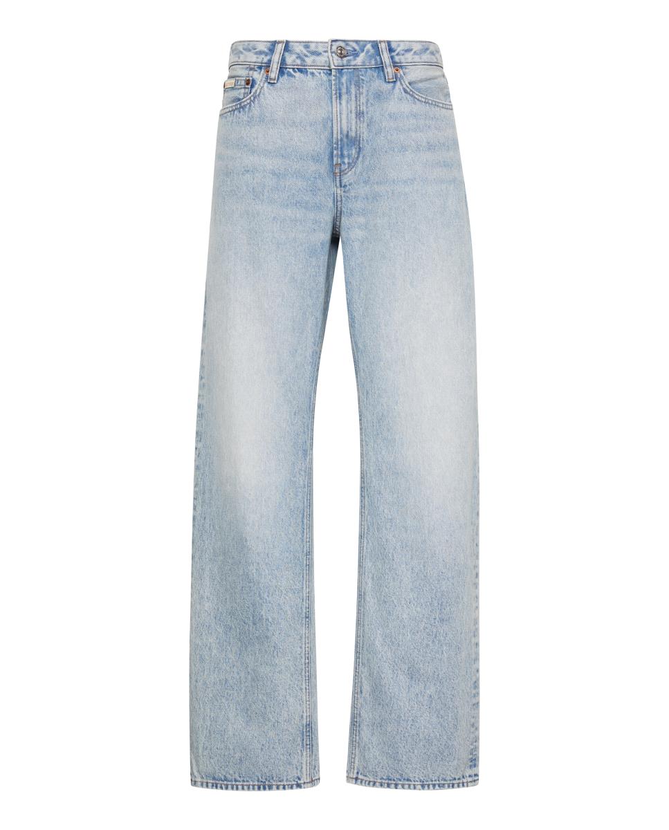 Vaquero de mujer 90s recto - Calvin Klein Jeans - Azul claro Azul claro-6
