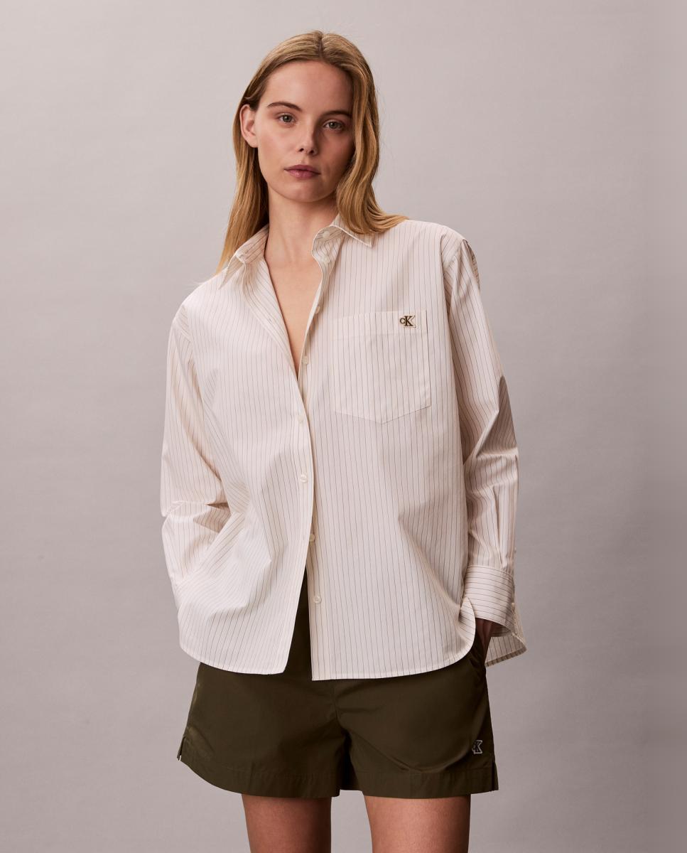 Imagem 0 de Camisa de Popelina Relaxed Fit