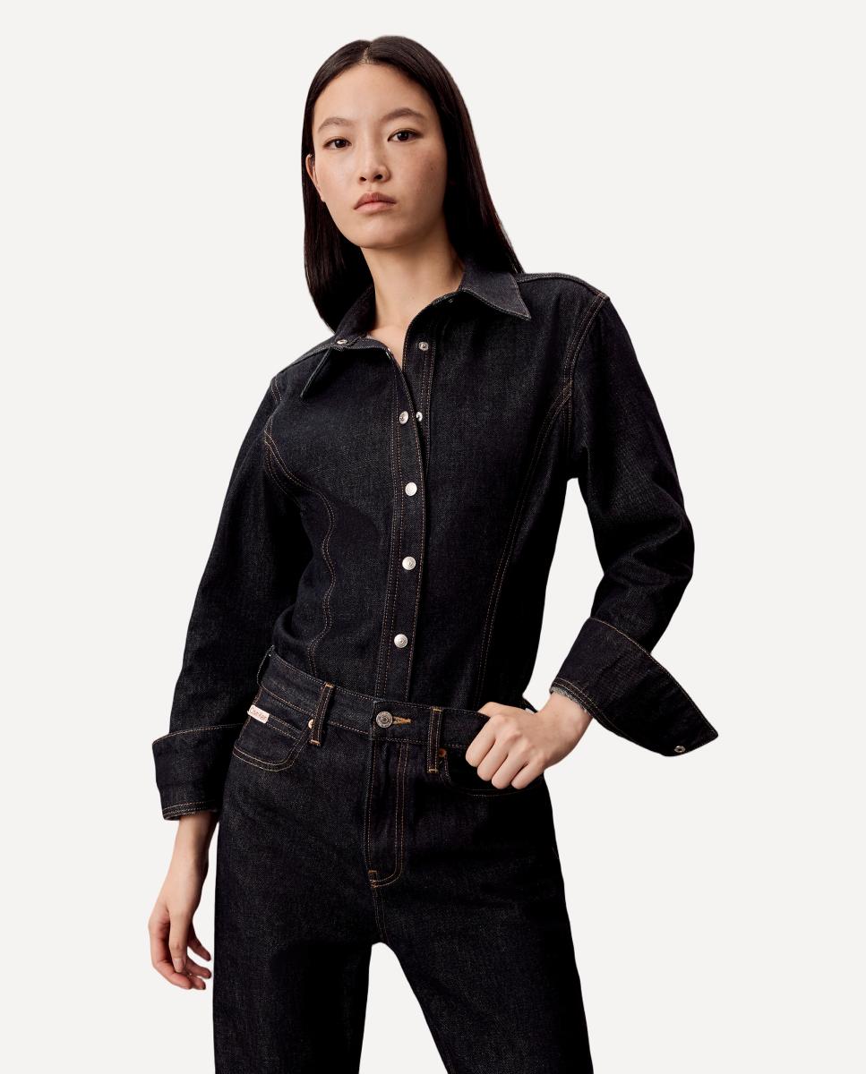 Imagem 0 de Camisa de Ganga Justa