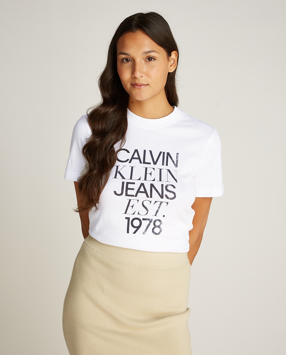 Imagem 0 de T-shirt Regular Fit com Logótipo Estampado