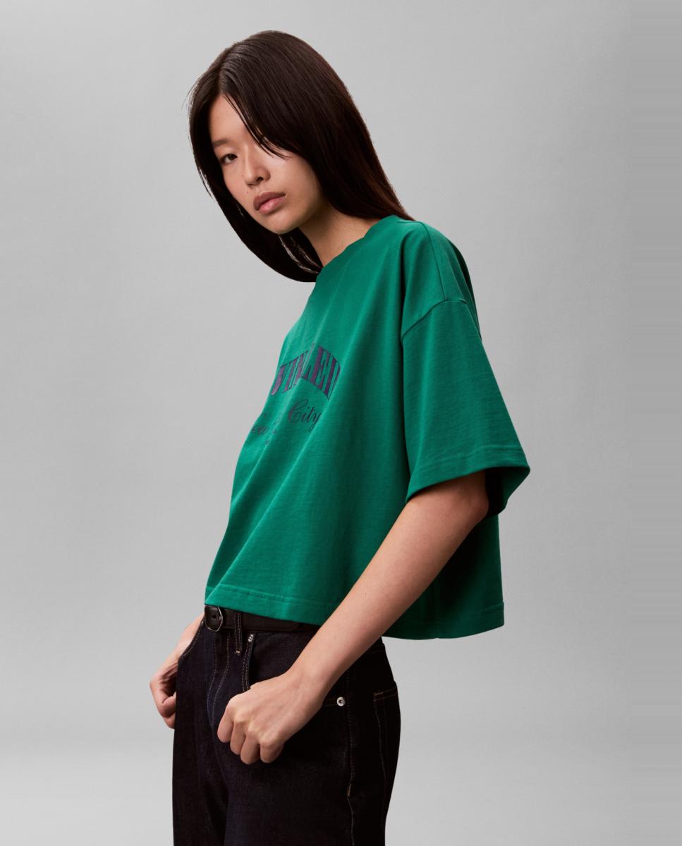 T-shirt Varsity Verde-4