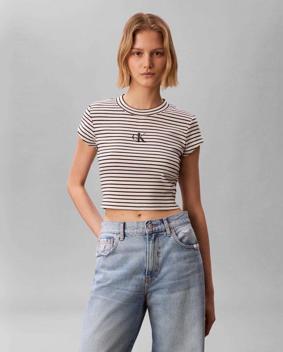 Imagem 0 de T-shirt às Riscas