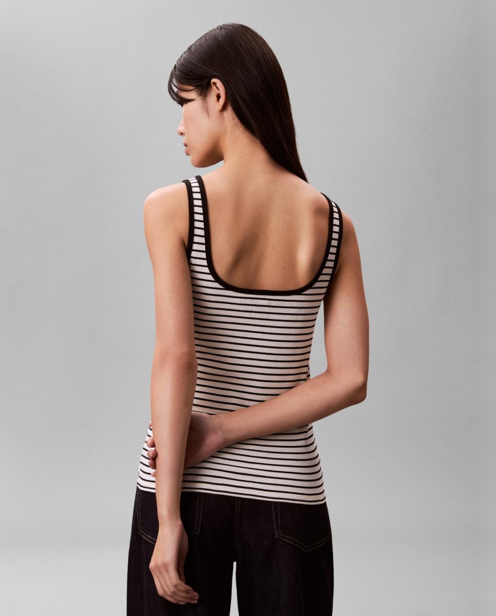 T-shirt de Alças Branco-2