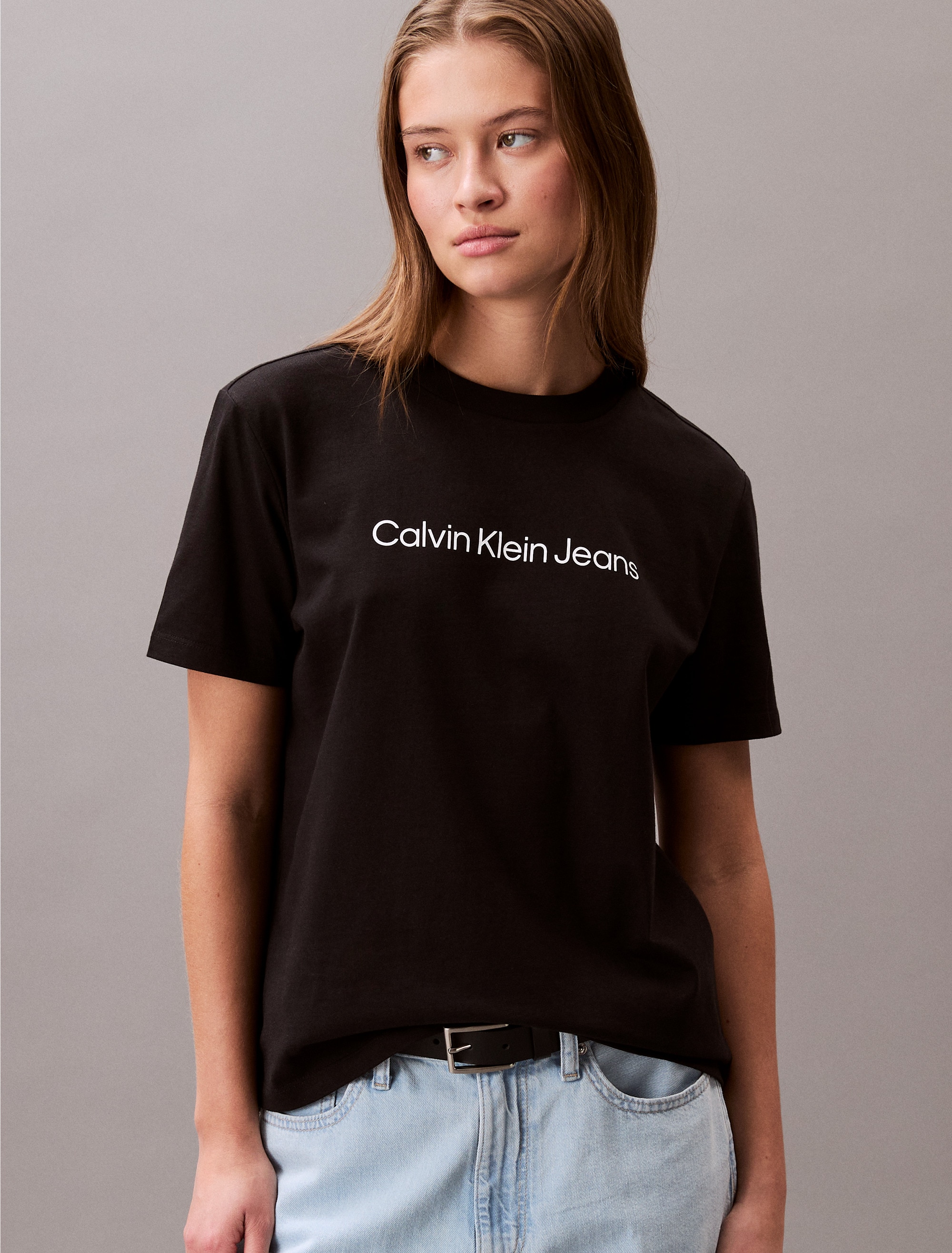 T-shirt com Logótipo Preto-5