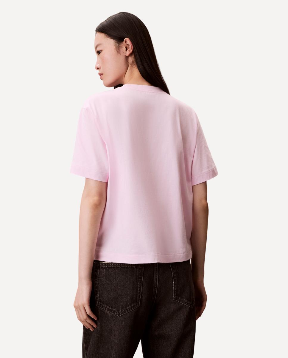 T-shirt Boxy Fit Rosa-claro-2