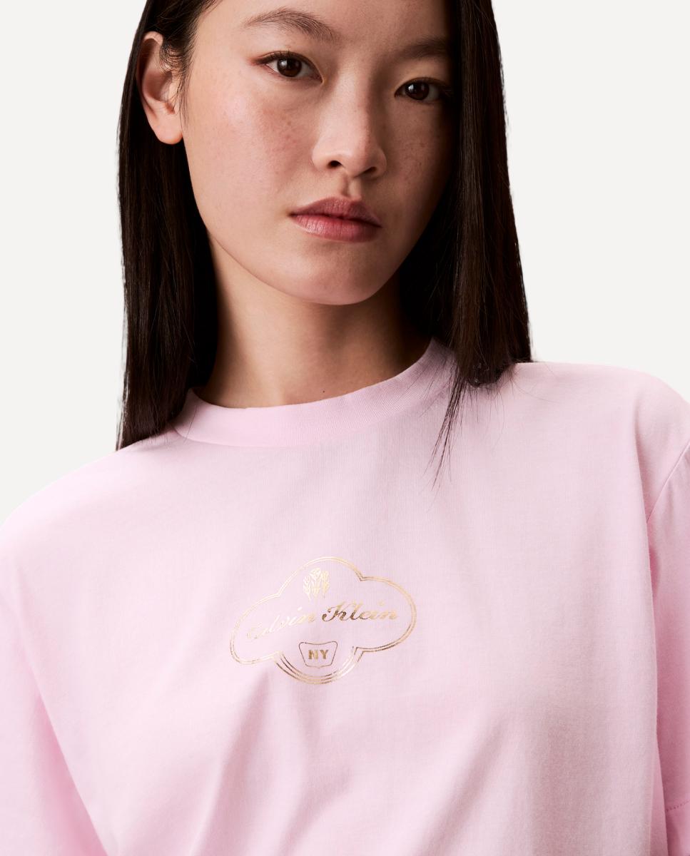 T-shirt Boxy Fit Rosa-claro-3