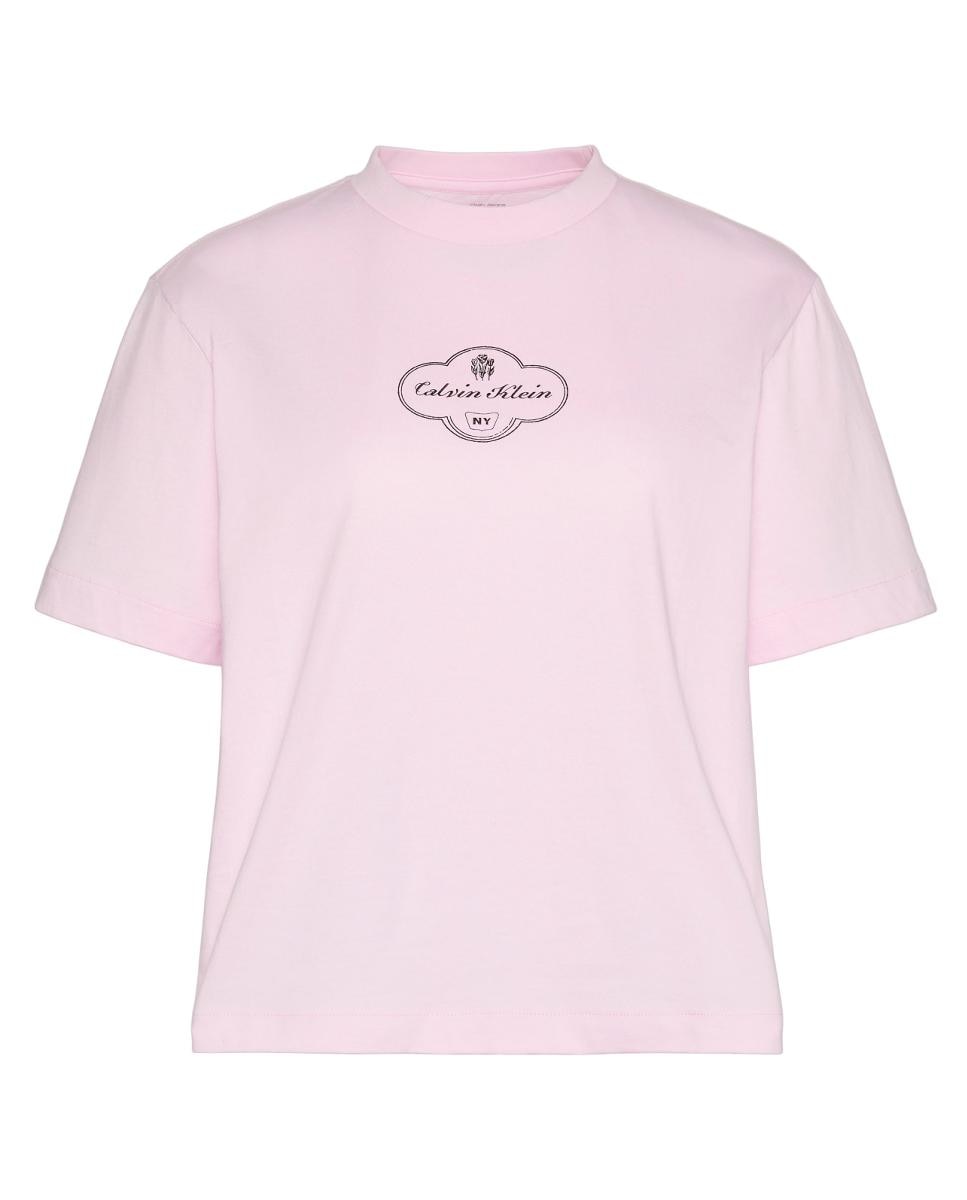 T-shirt Boxy Fit Rosa-claro-5