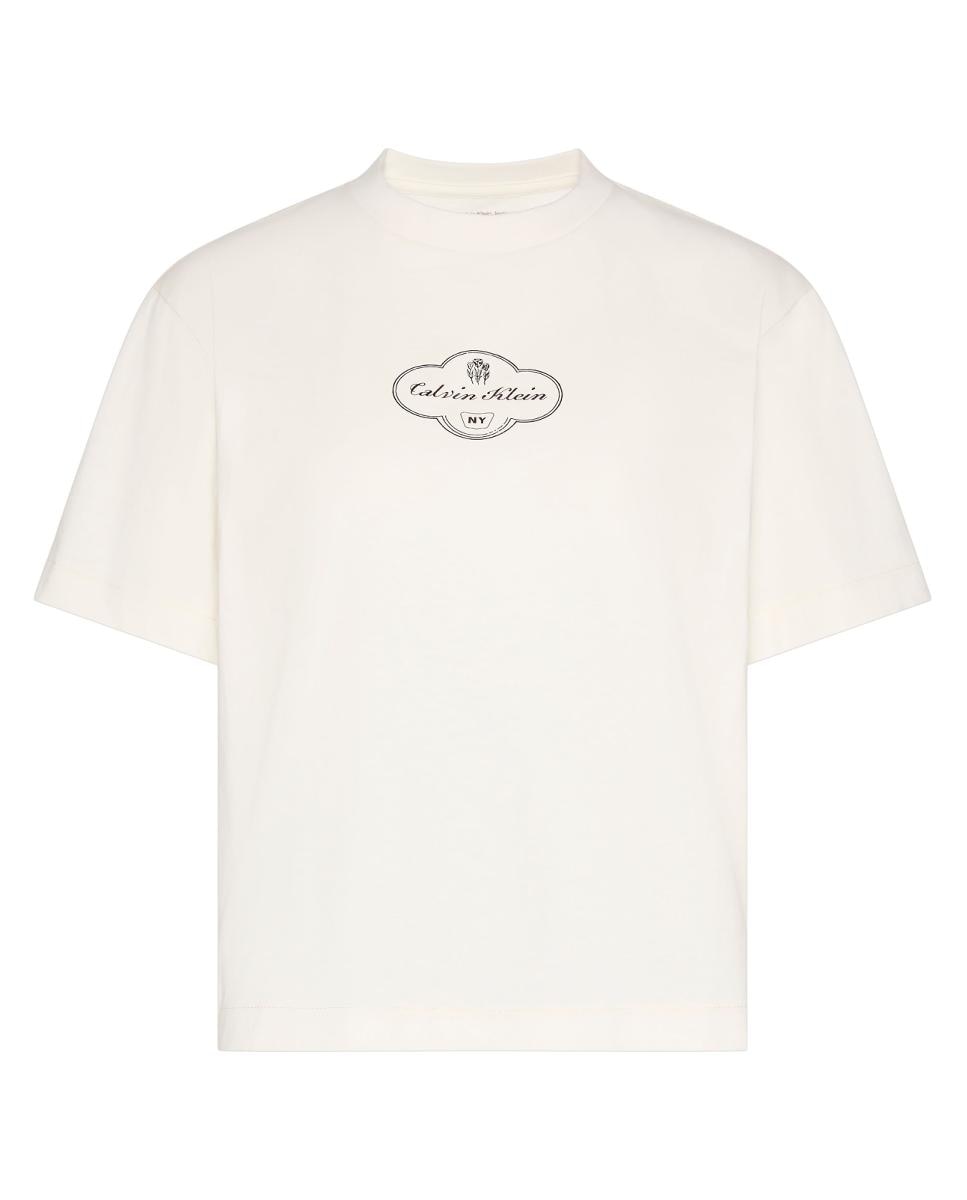 T-shirt Boxy Fit Branco-4