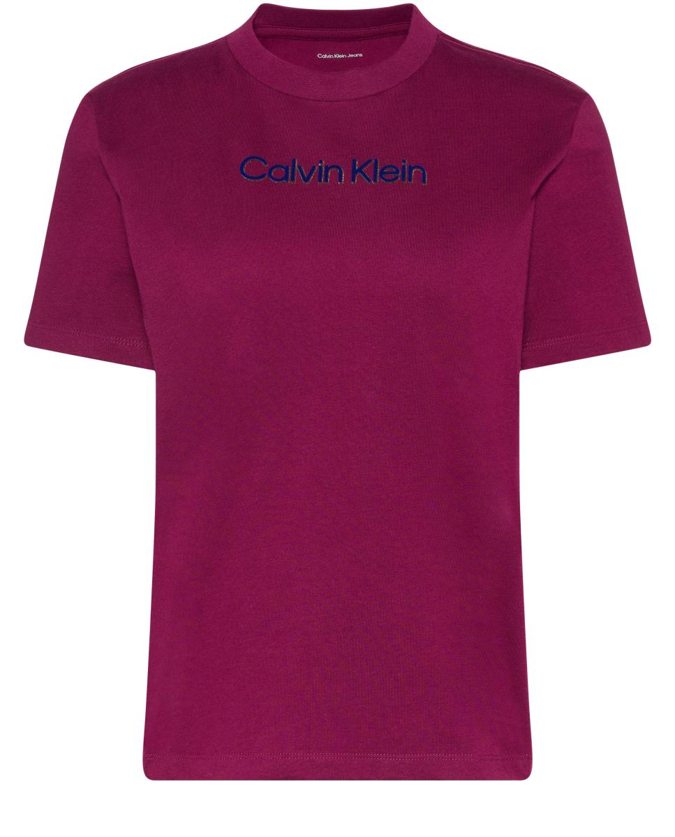 T-shirt com Logótipo Clássico Roxo-5