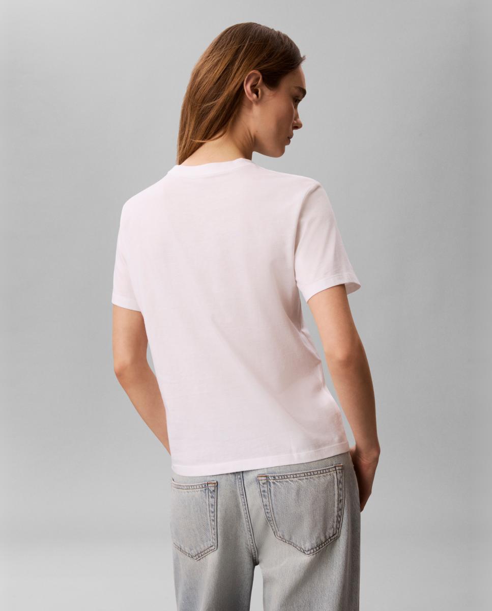 T-shirt com Logótipo Branco-2