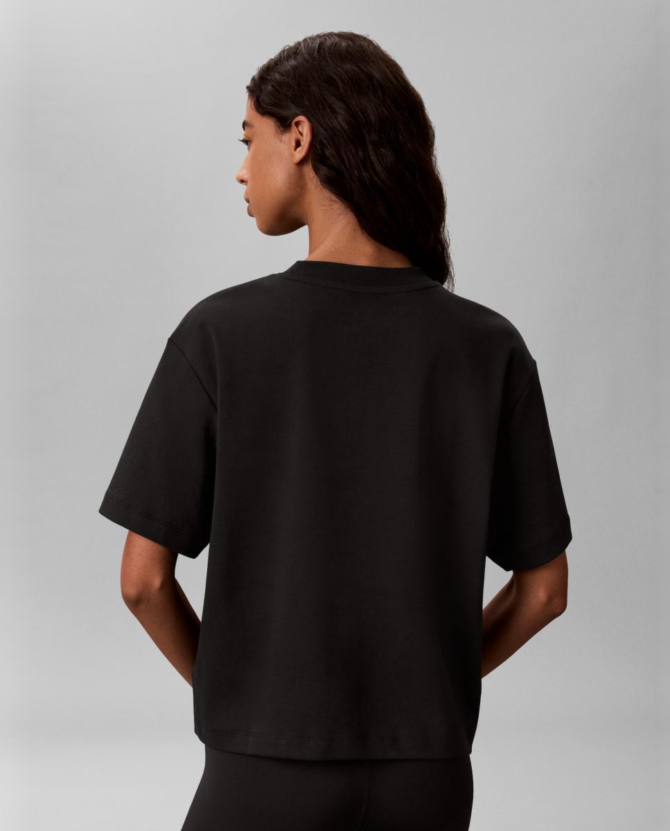 T-shirt com Logótipo Preto-2