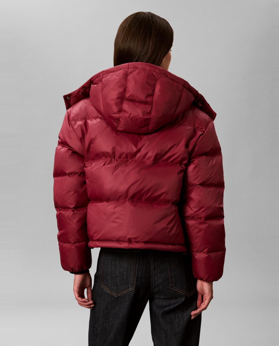Casaco Puffer Ligeiro Vermelho-3