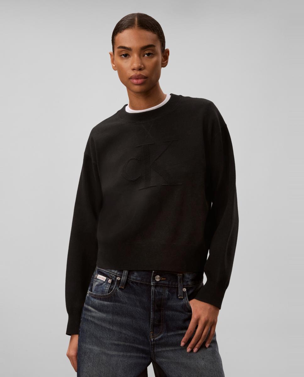 Imagen 0 de Jersey de mujer ottoman Negro