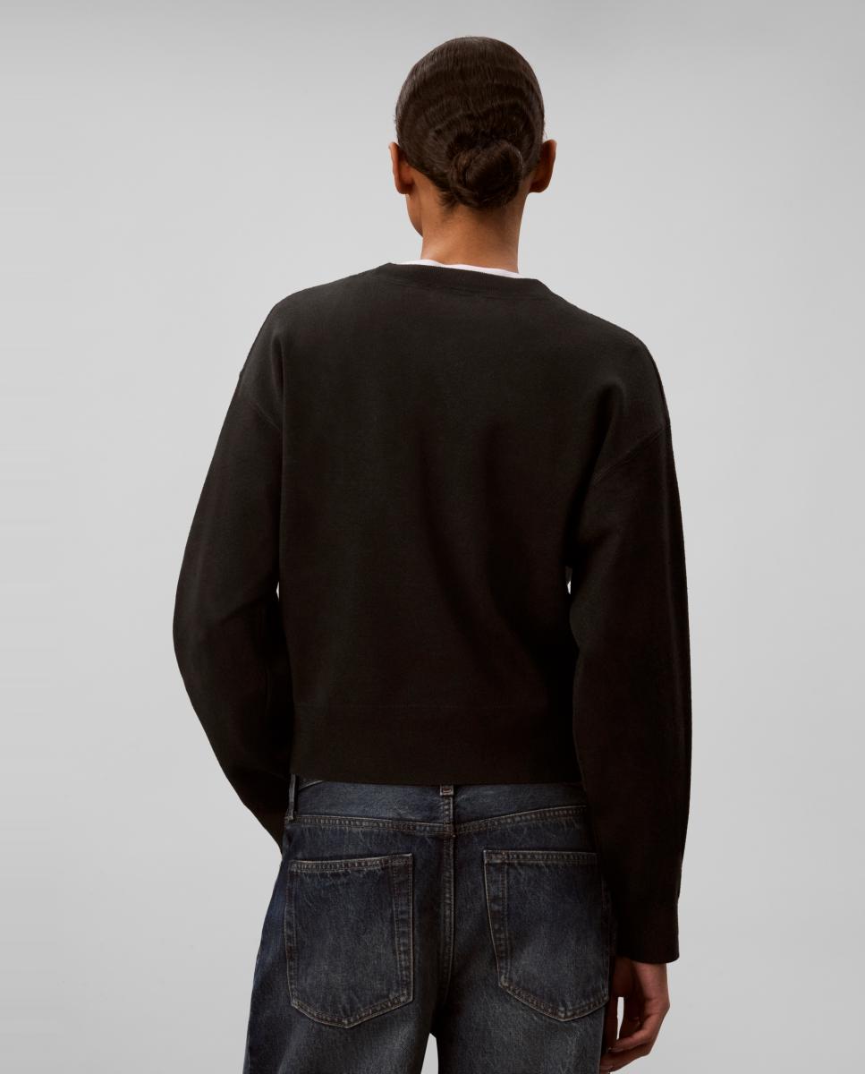 Jersey de mujer ottoman - Calvin Klein Jeans - Negro Negro-2
