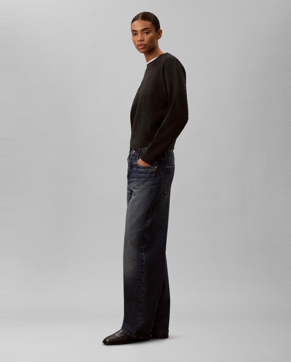 Jersey de mujer ottoman - Calvin Klein Jeans - Negro Negro-3