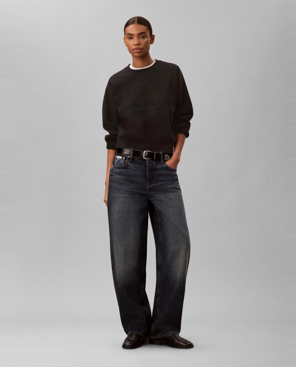 Jersey de mujer ottoman - Calvin Klein Jeans - Negro Negro-6