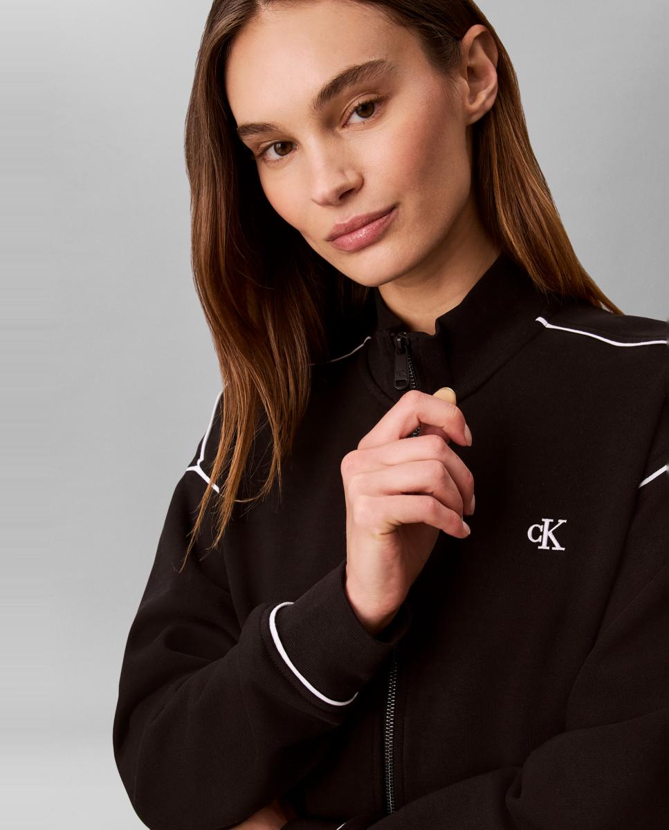 Sweatshirt com Monograma Preto-3