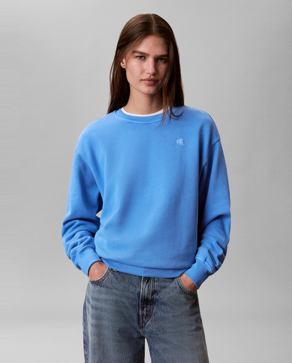 Calvin Klein Jeans - Sudadera mujer con logo.