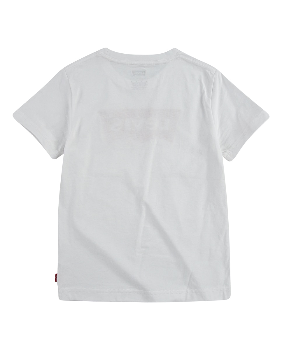 T-shirt branca de bebé menino Levi's Branco-2
