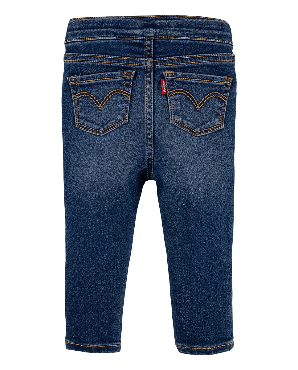 Leggings azul-marinho de bebé Levi's Azul-marinho-2