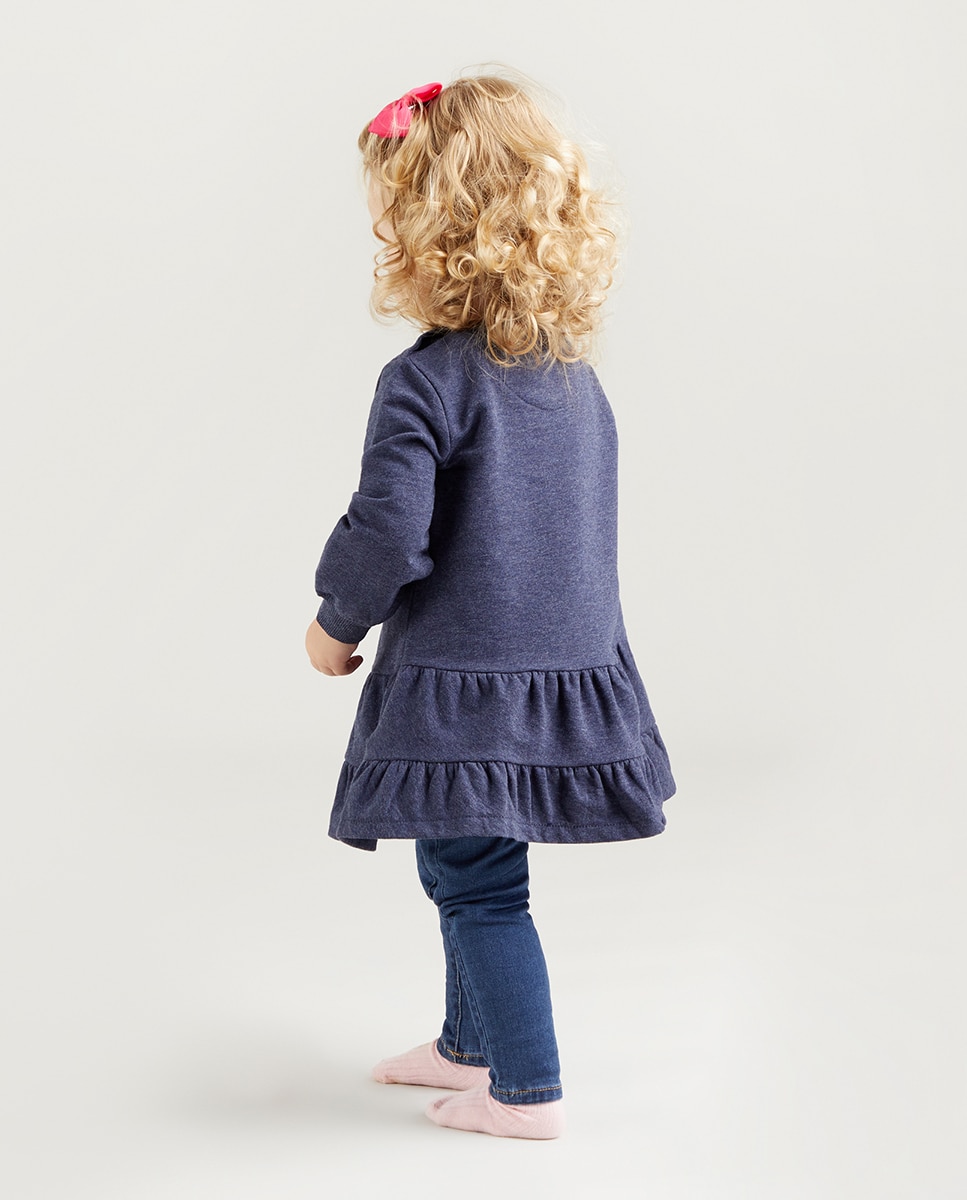 Leggings azul-marinho de bebé Levi's Azul-marinho-6