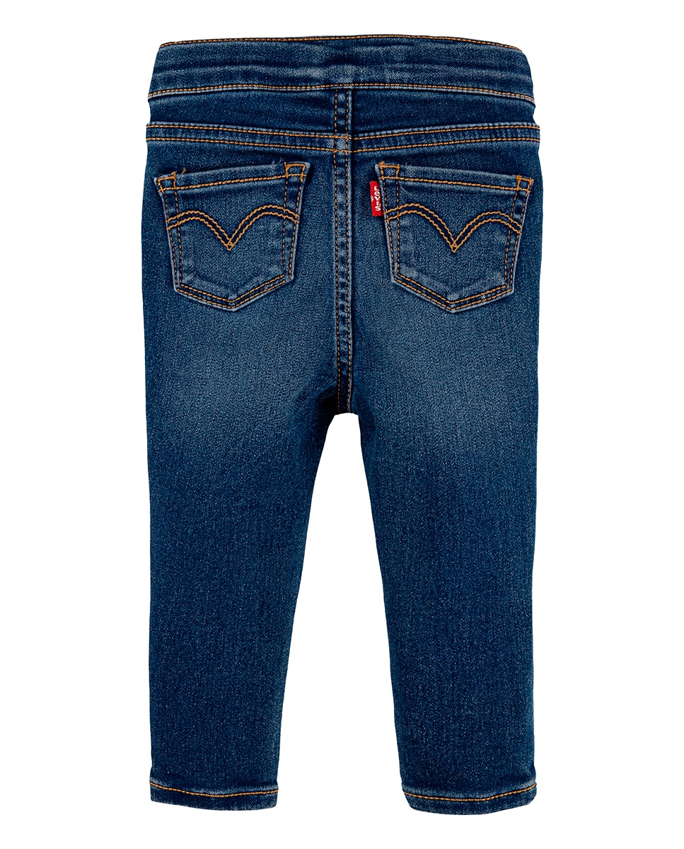 Leggings azul-marinho de bebé Levi's Azul-marinho-8