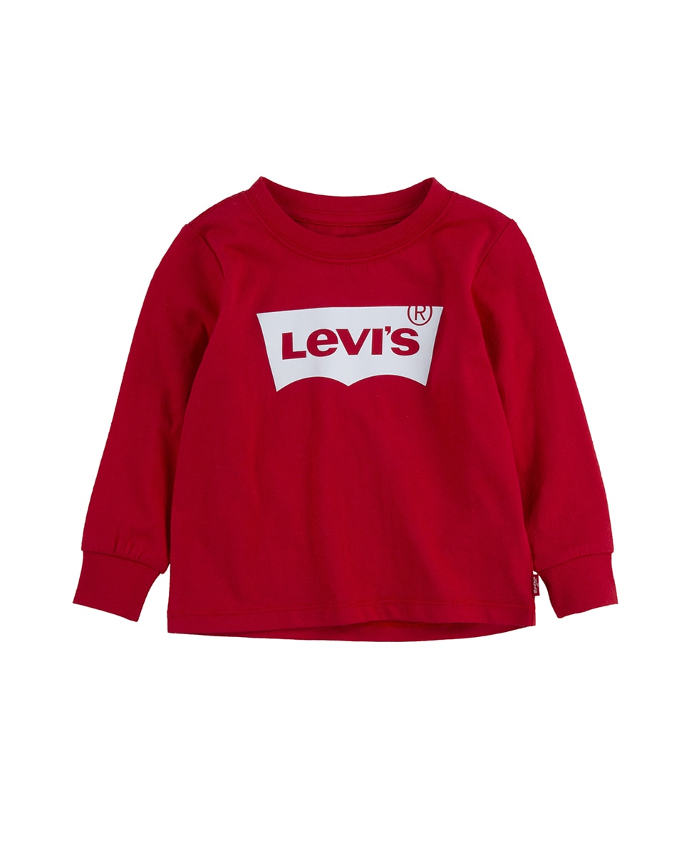T-shirt vermelha de bebé Levi's Vermelho-1