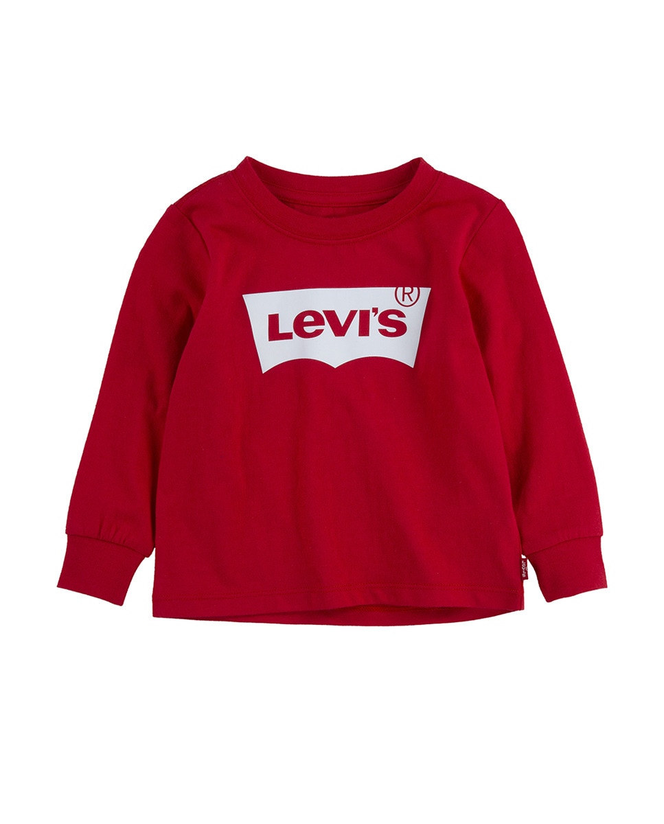 T-shirt vermelha de bebé Levi's Vermelho-3