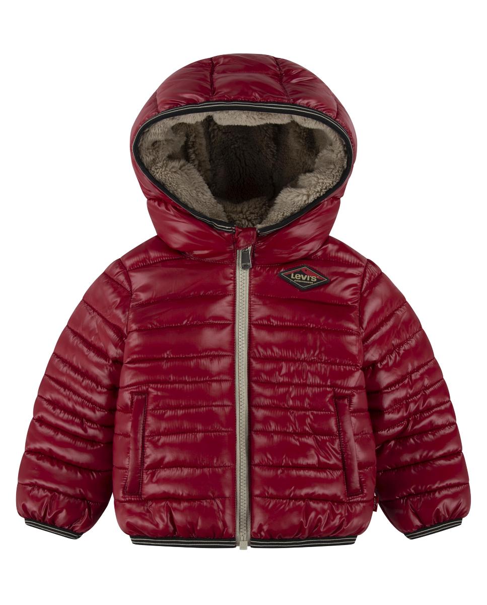 Casaco Insuflado de Bebé Vermelho-1