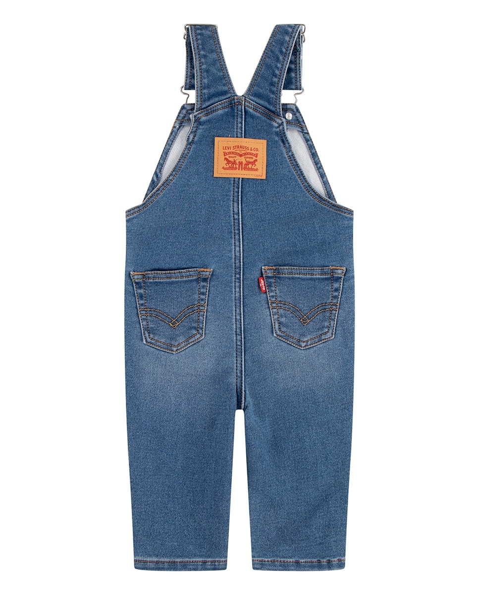 Imagen 2 de Mono Levi's® My First Overalls de bebé de niño - Azul Azul