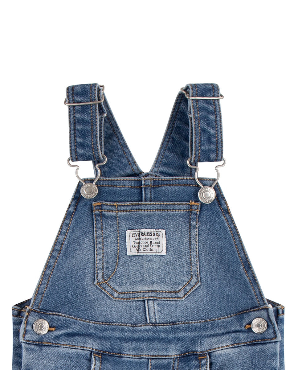 Imagen 3 de Mono Levi's® My First Overalls de bebé de niño - Azul Azul