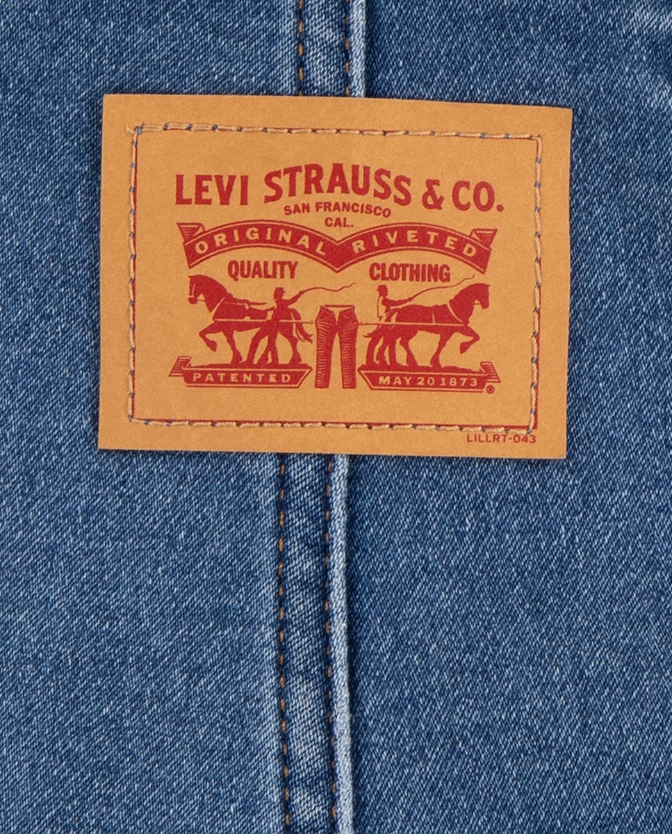 Imagen 4 de Mono Levi's® My First Overalls de bebé de niño - Azul Azul